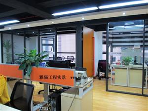 深圳办公室单层玻璃隔断